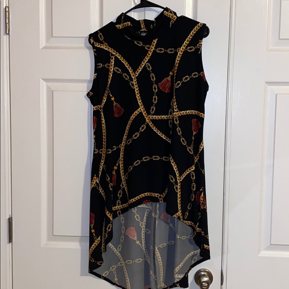 Black and Gold Shirt
